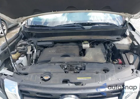 2017 Nissan Pathfinder Platinum z USA, uszkodzony, nr VIN 5N1DR2MN1HC608026